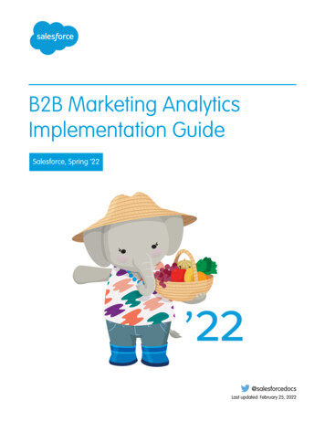 B2B Marketing Analytics Implementation Guide