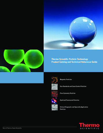 Particle Technology Product Catalog And Technical .