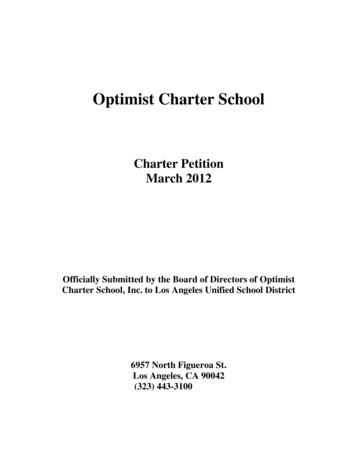 Optimist Charter School - Los Angeles Unified School District