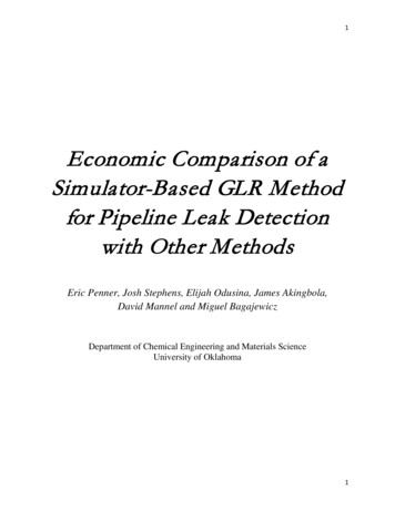 Economic Comparison Of A Simulator-Based GLR Method For .