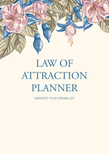 LAW OF ATTRACTION PLANNER - Abundancenolimits 