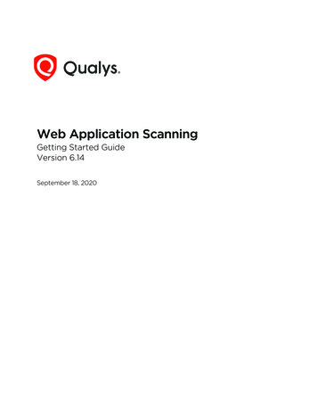 Web Application Scanning