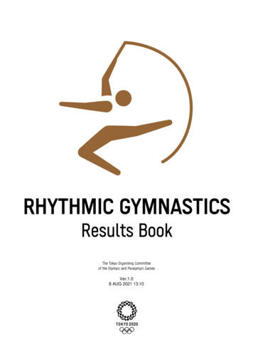 Rhythmic Gymnastics - Results Book - V1 - 8-AUG-2021