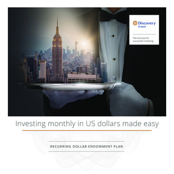 Investing Monthly In US Dollars Made Easy