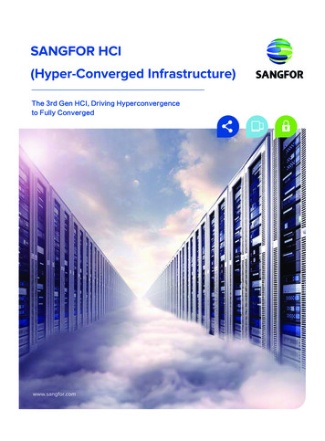 SANGFOR HCI (Hyper-Converged Infrastructure) - Newtech Security