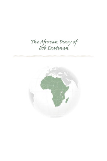 The African Diary Of Bob Eastman - Safari Press