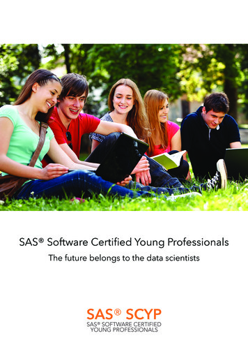 SAS Software Certified Young Professionals