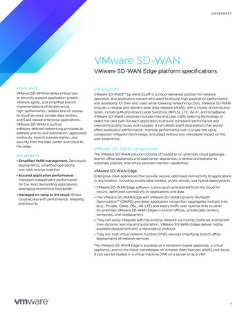 VMware SD-WAN - 