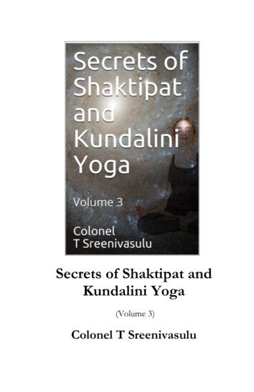 Secrets Of Shaktipat And Kundalini Yoga