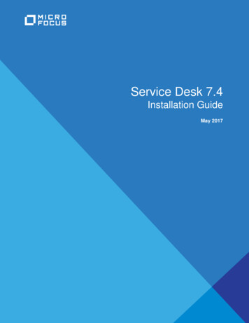 Service Desk 7 - Novell