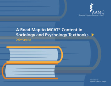 A Road Map To MCAT Content In Sociology And 