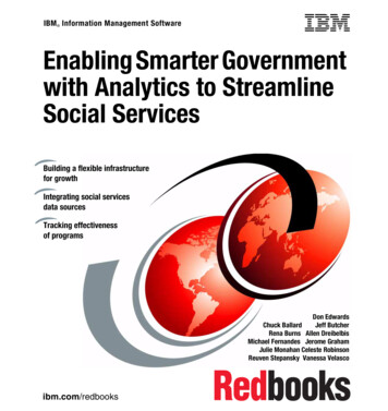 Enabling Smarter Government With Analytics To Streamline .