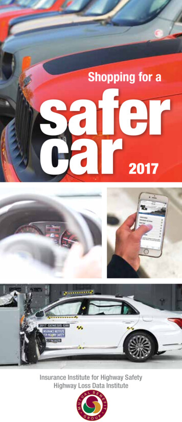 Shopping For A Safer Car 2017 - Mutual Benefit Group