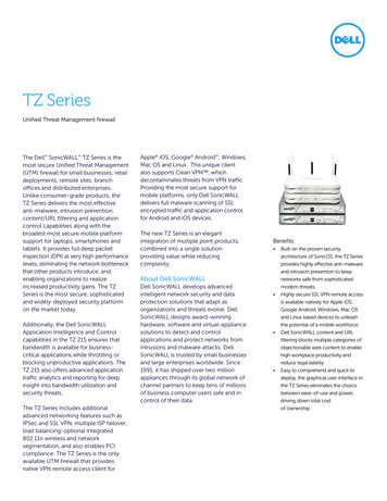 TZ Series - Keeping Useful SonicWall Documents Accessible
