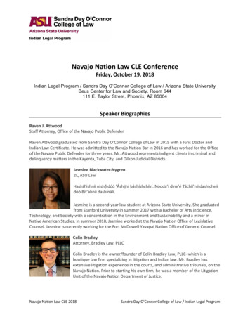 Navajo Nation Law CLE Conference - ASU Law Events And .