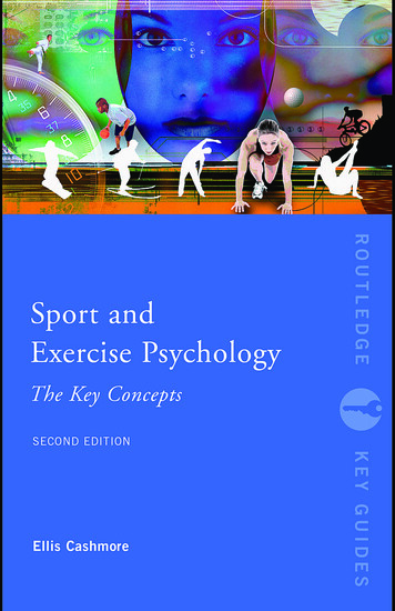 SPORT AND EXERCISE PSYCHOLOGY - Free Website Builder .