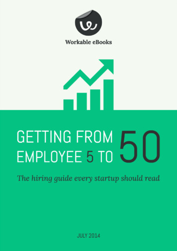 Startup Hiring Guide - Workable