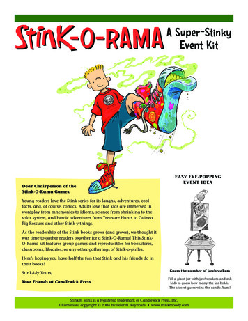 -O-RAMAA Super-Stinky Event Kit - Stink Moody
