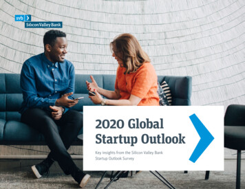 2020 Global Startup Outlook - Silicon Valley Bank