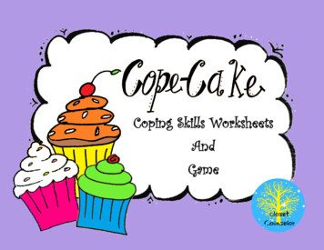 Coping Skills Worksheets And Game