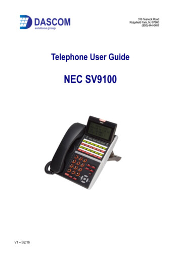 SV9100-Quick-Reference-Guide - Dascom Solutions