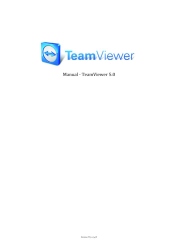 Manual - TeamViewer 5 - Sc