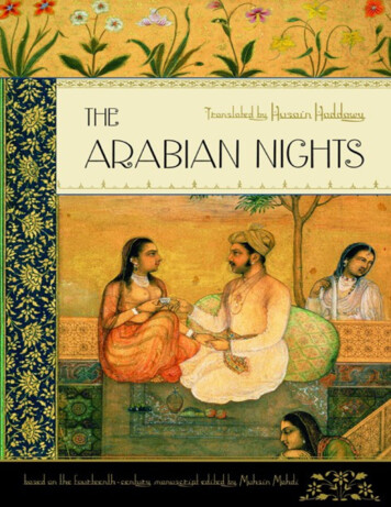 The Arabian Nights - Cpb-ca-c1.wpmucdn 
