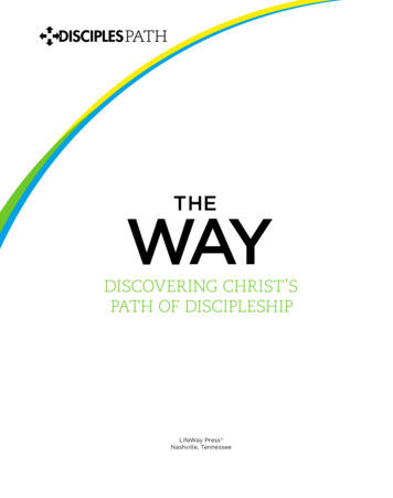DISCOVERING CHRIST’S PATH OF DISCIPLESHIP