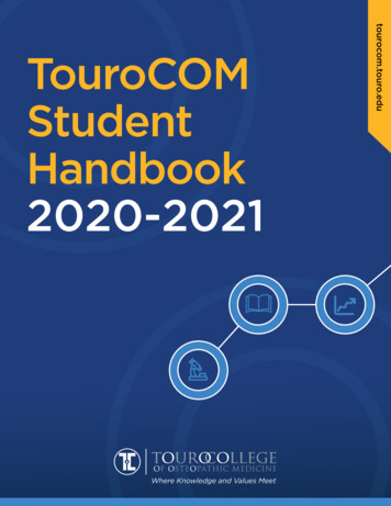TouroCOM Student Handbook