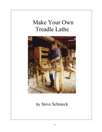 Make Your Own Treadle Lathe - The Concrete Lathe .