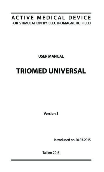TRIOMED UNIVERSAL - Xedeinternational 