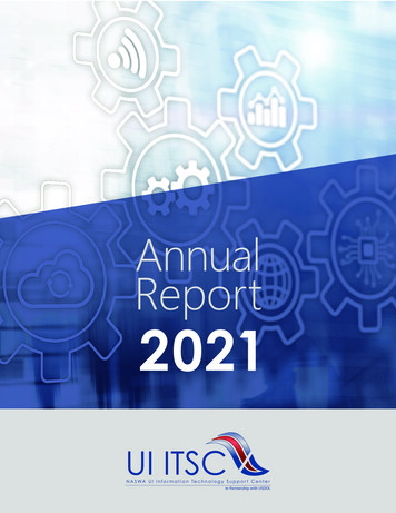 Annual Report 2021 - Itsc 