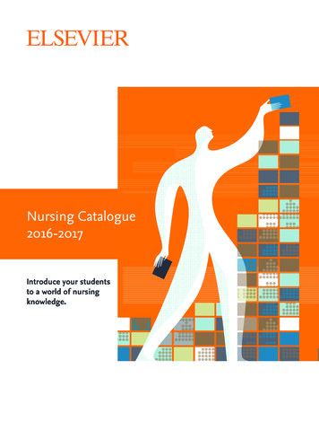 Nursing Catalogue 2016-2017 - Elsevier