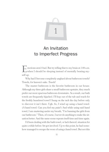 An Invitation To Imperfect Progress - Unglued