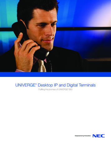 UNIVERGE Desktop Terminal - Th.nec 