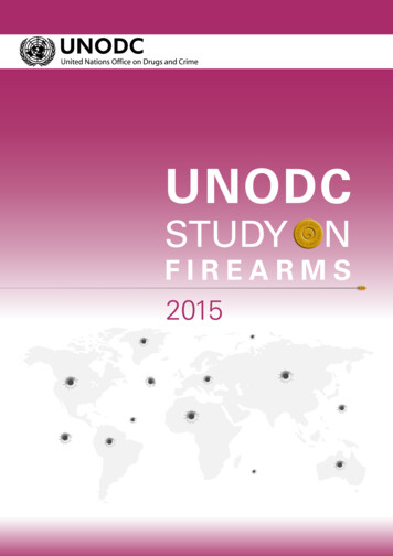 UNODC Study On Firearms Web
