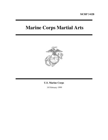 Marine Corps Martial Arts - MilitaryNewbie 
