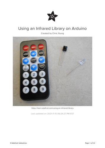Using An Infrared Library On Arduino