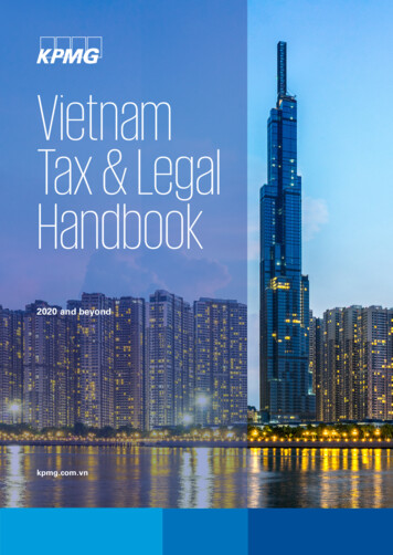Vietnam Tax Legal Handbook - Assets.kpmg