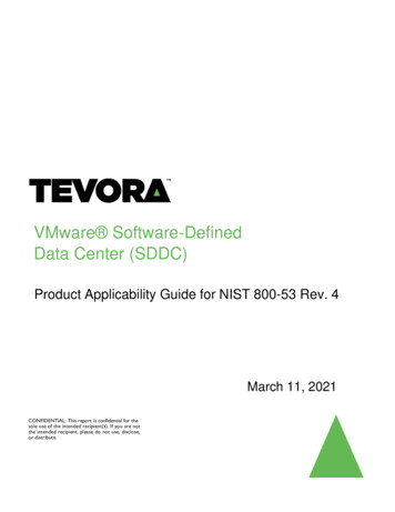 VMware Software-Defined Data Center (SDDC) - Tevora