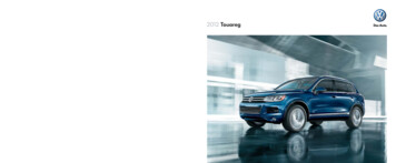 2012 Touareg - Auto-Brochures