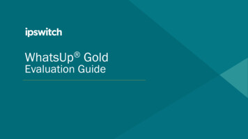 WhatsUp Gold - Ipswitch