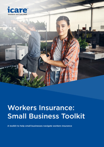 Workers Insurance Small Business Toolkit - Insurance And Care NSW