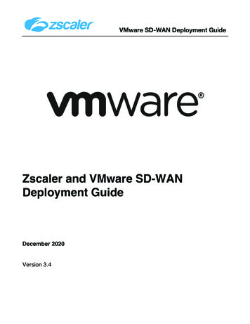 Zscaler And VMware SD-WAN Deployment Guide V3