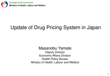 Update Of Drug Pricing System In Japan - Pmda