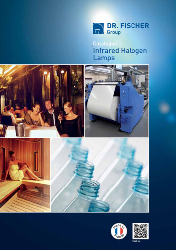 Catalogue Infrared Halogen Lamps - Dr Fischer