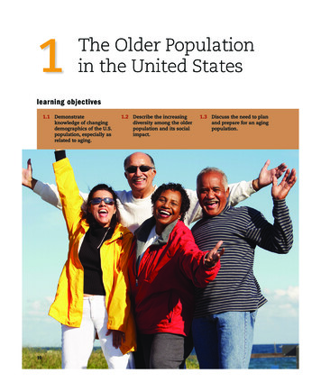 1 The Older Population In The United States