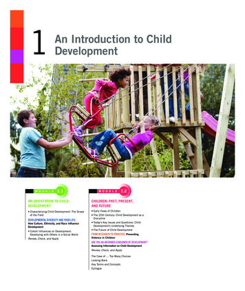 1Development An Introduction To Child