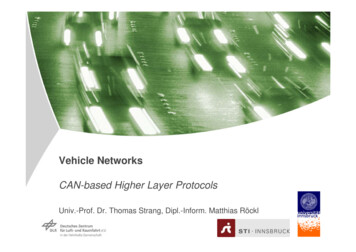 Vehicle Networks - STI Innsbruck