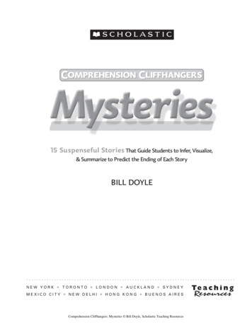 Comprehension Cliffhangers Mysteries